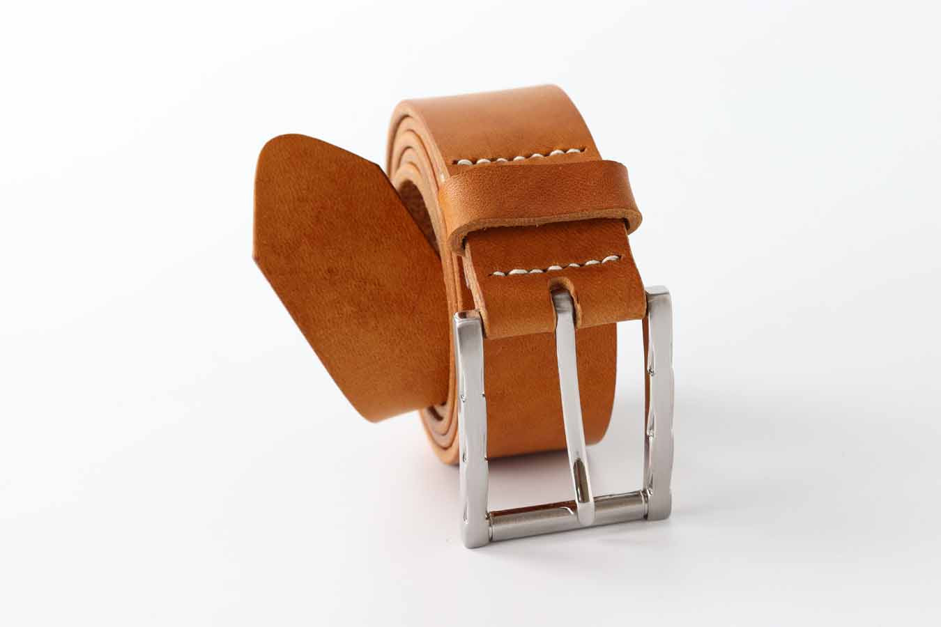 Men's Leather Belt / Tuscan - Burned Tan /