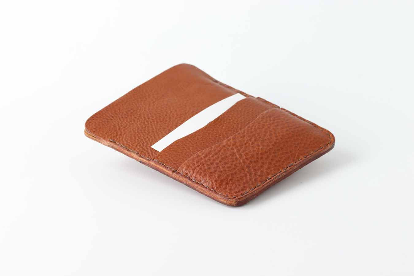Passport Leather Sleeve/ Leather Travel Wallet / Pebble Tan by Kaseta
