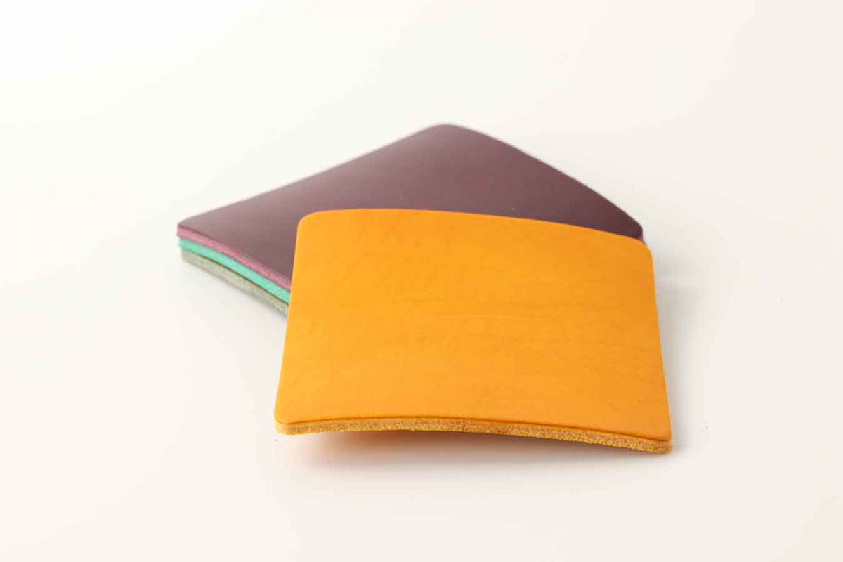 mixed colours coaster set