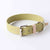 antibacterial khaki dog collar 