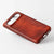 Patina look leather case for Pixel 8 by Kaseta Old Brown