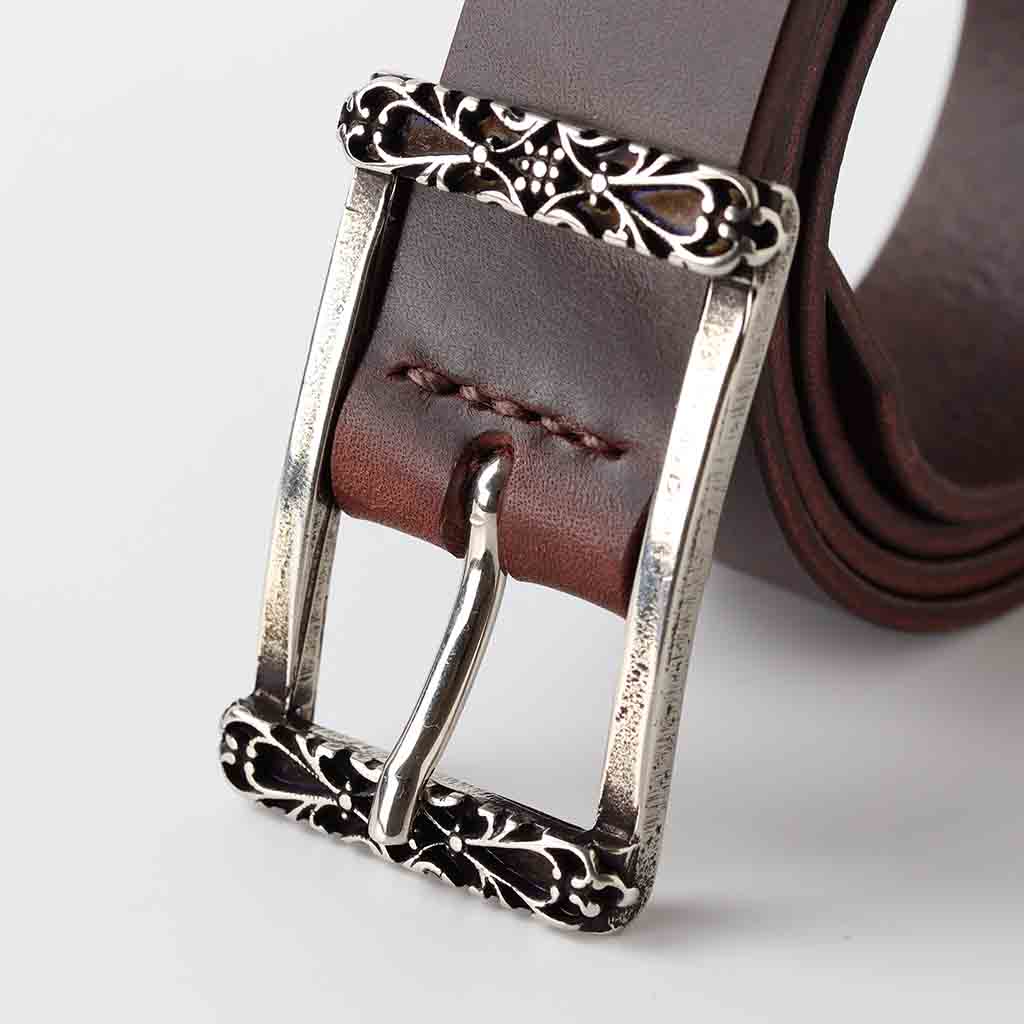 Savia brown belt for ladies by Kaseta