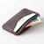Leather card holder wallet by kaseta