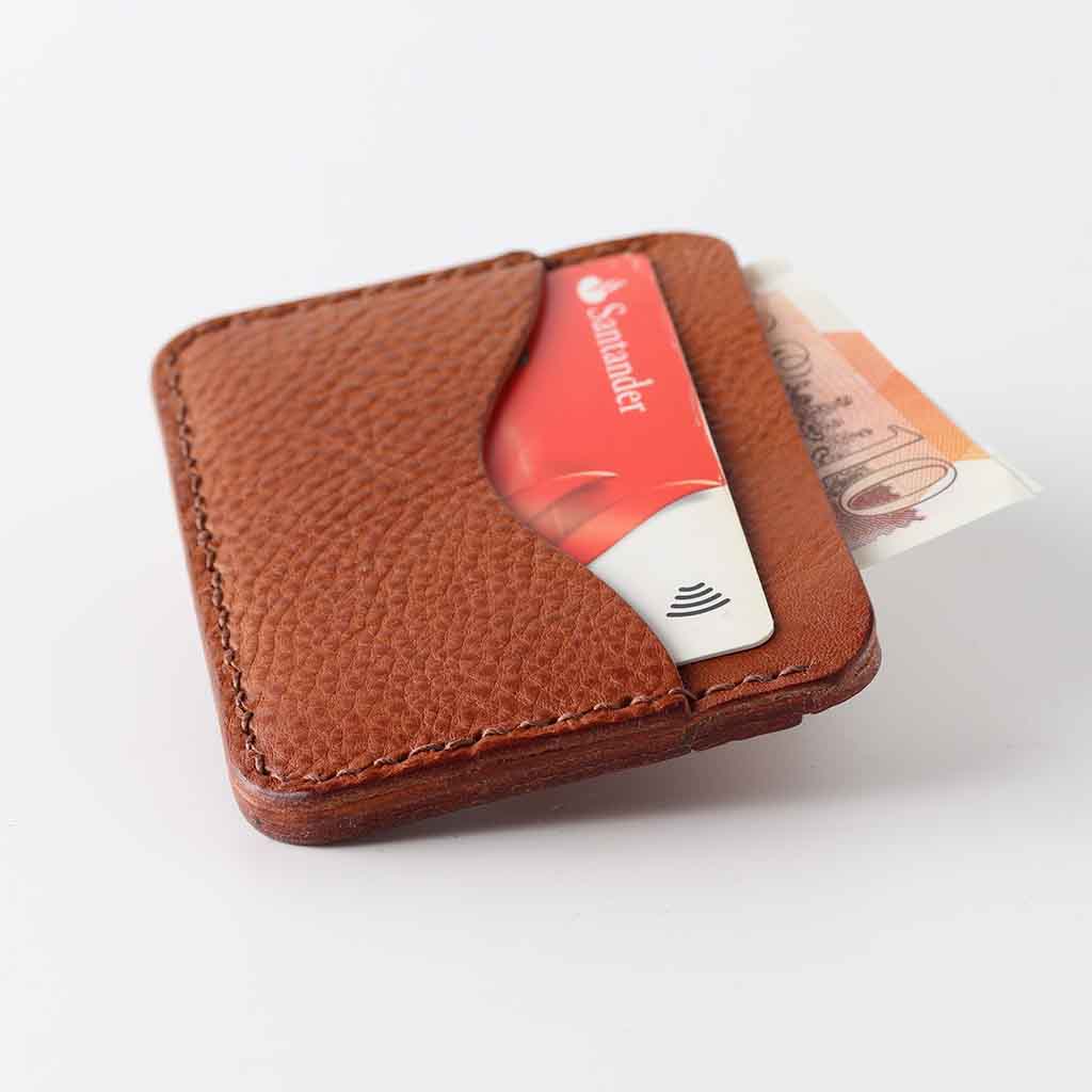  by Kaseta  brown cardholder wallet