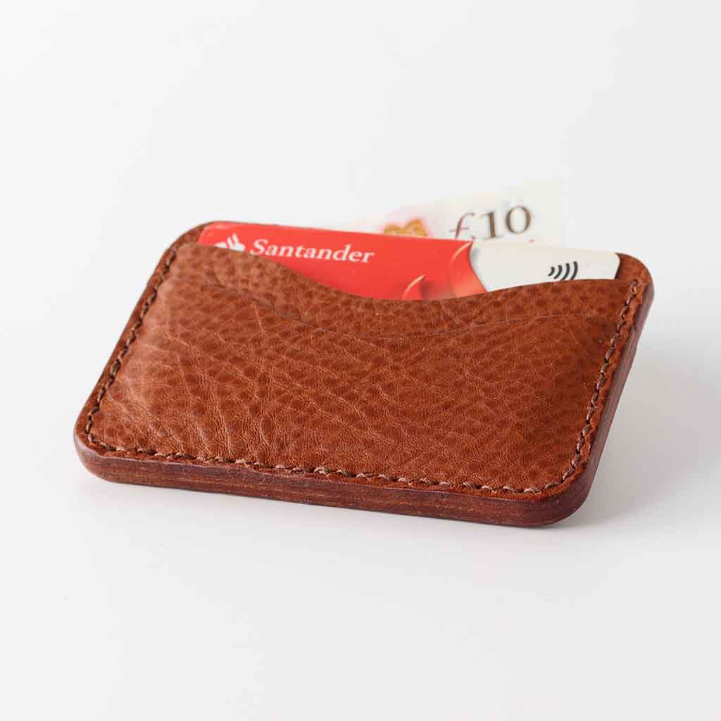 Kaseta - brown cardholder wallet for men and women