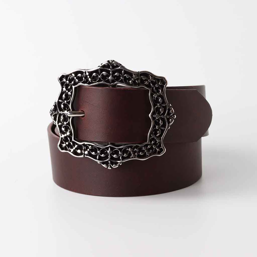Women's belt brown Fina by Kaseta