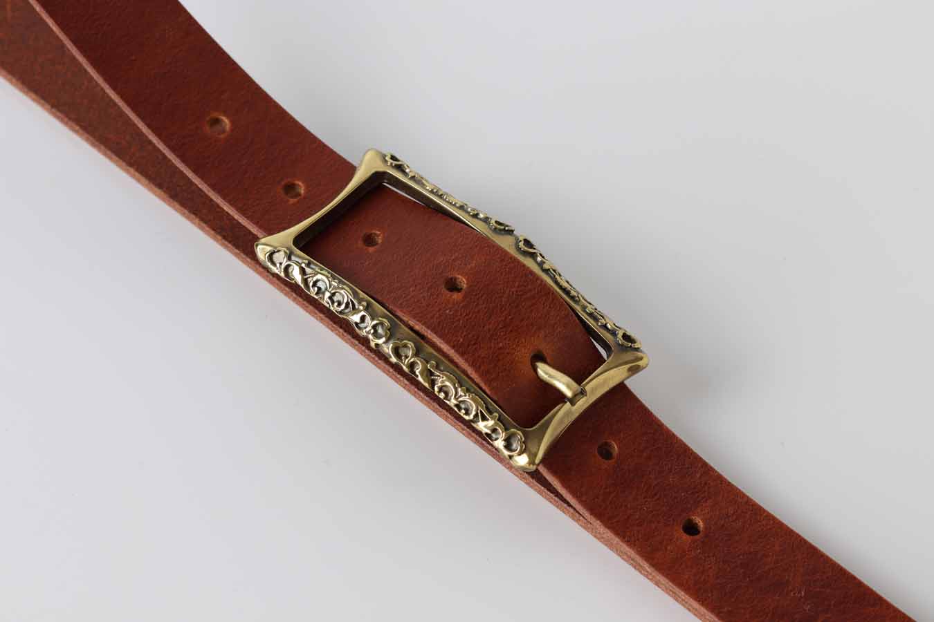 Women's Leather Belt / Waist Leather Belt - Vesta