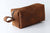  Dopp Bag Toiletry Bag For Men & Women in Brown