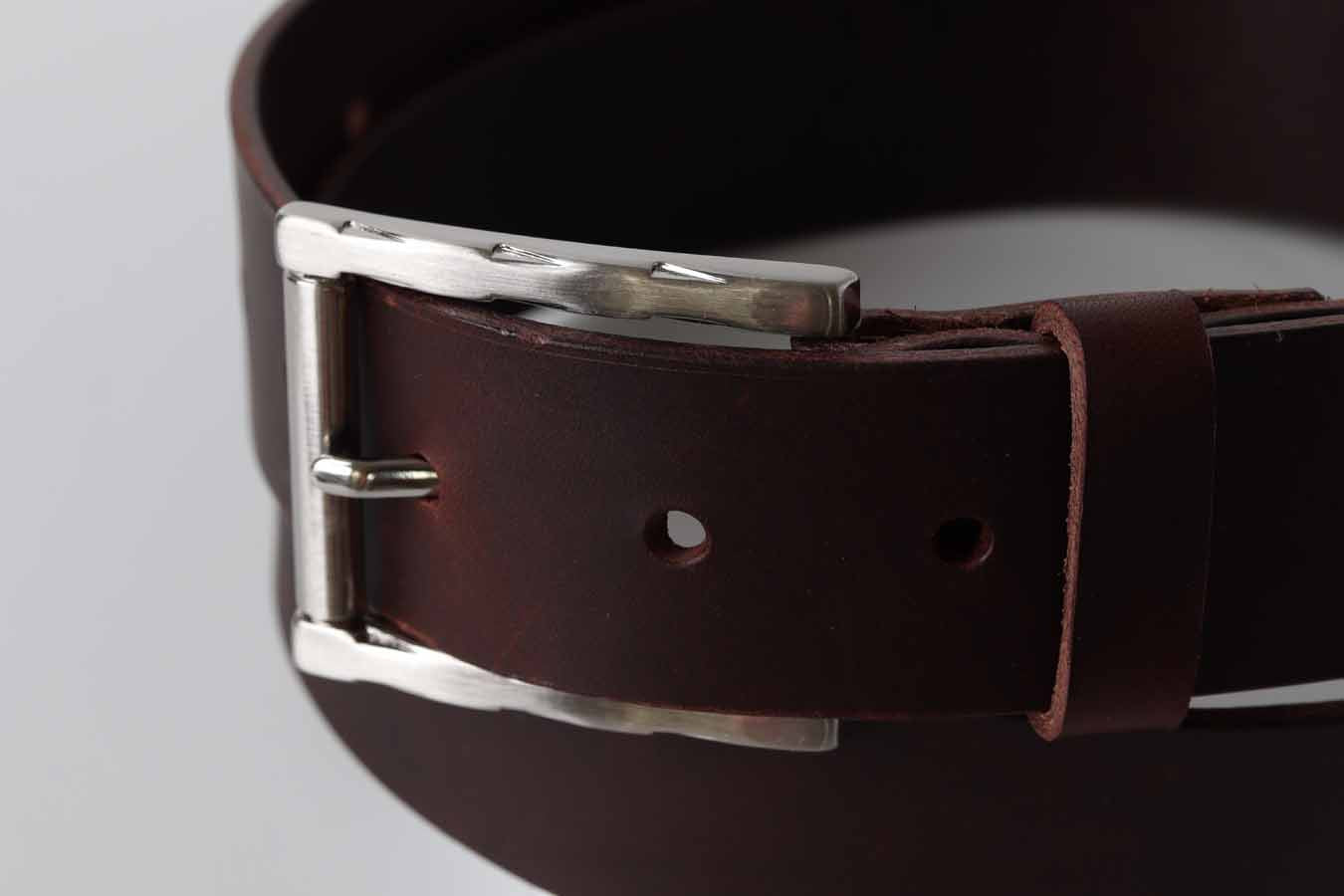 handmade leather belt for men