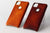 Leather patina on pixel 4a and pixel 4 phone cases by Kaseta