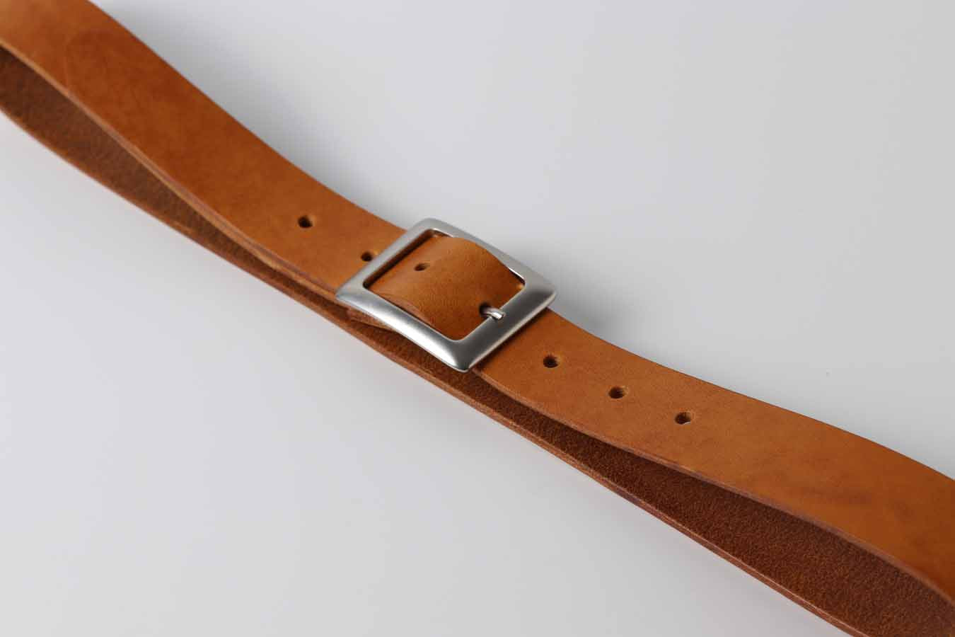 formal unisex leather belt 