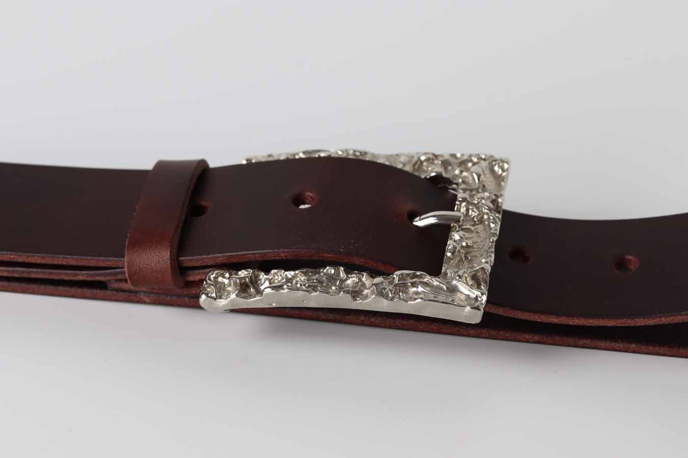 unisex leather belt