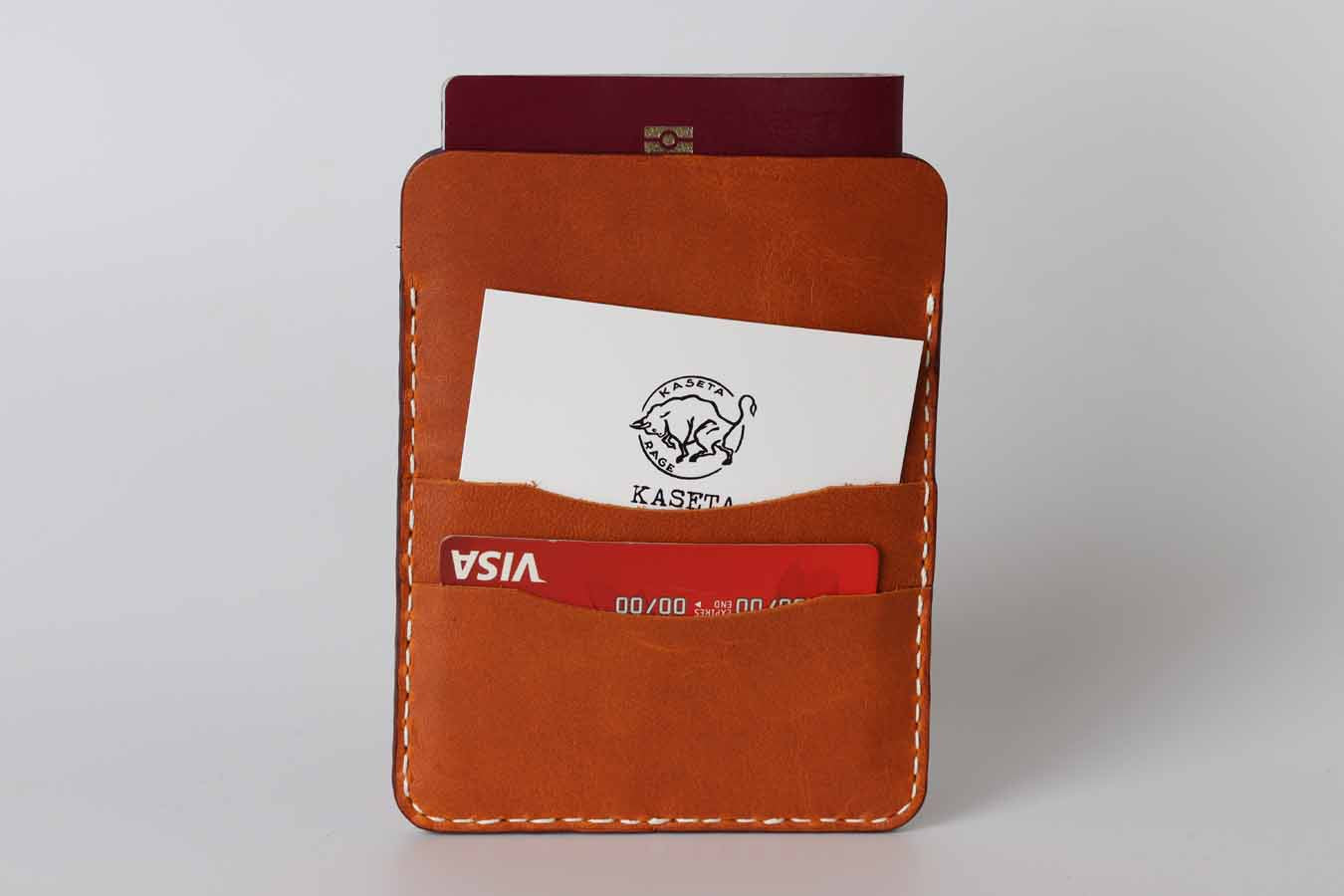 travel passport wallet holder / leather travel wallet