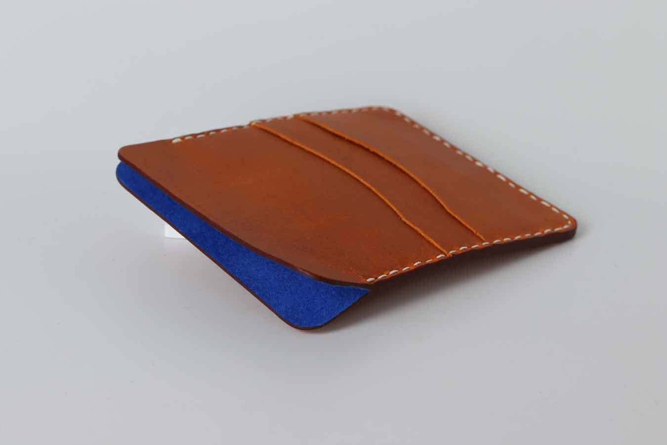 tan leather passport cover / travel wallet