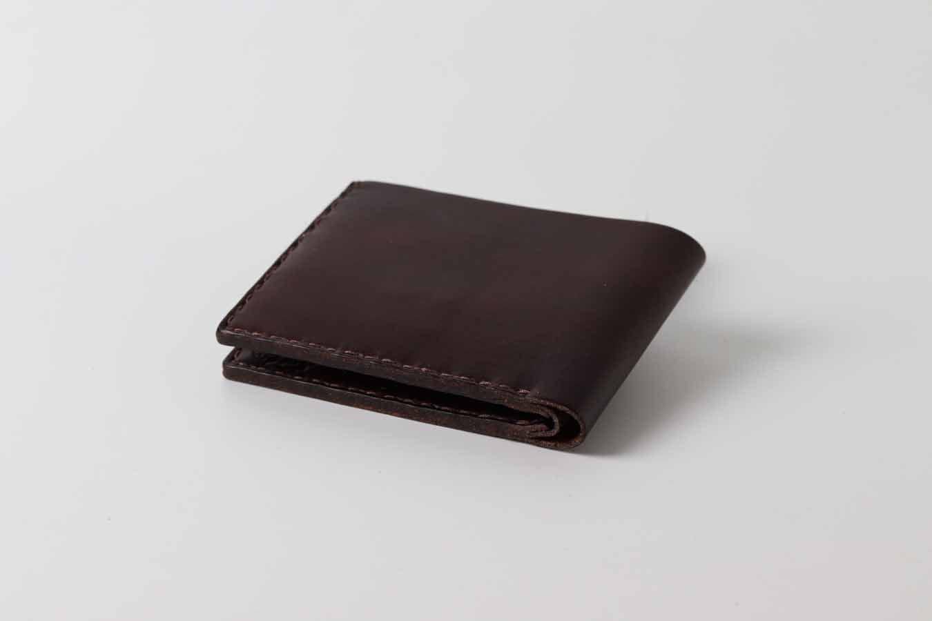 minimalist chocolate wallet
